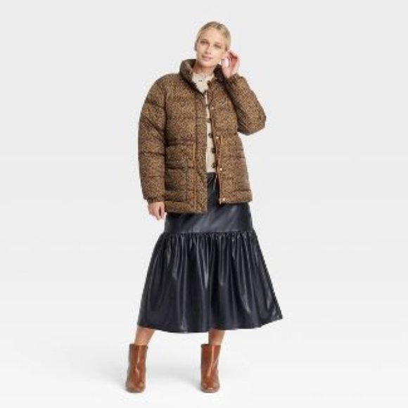 Women's Puffer Jacket - Who What Wear™ - Picture 3 of 8